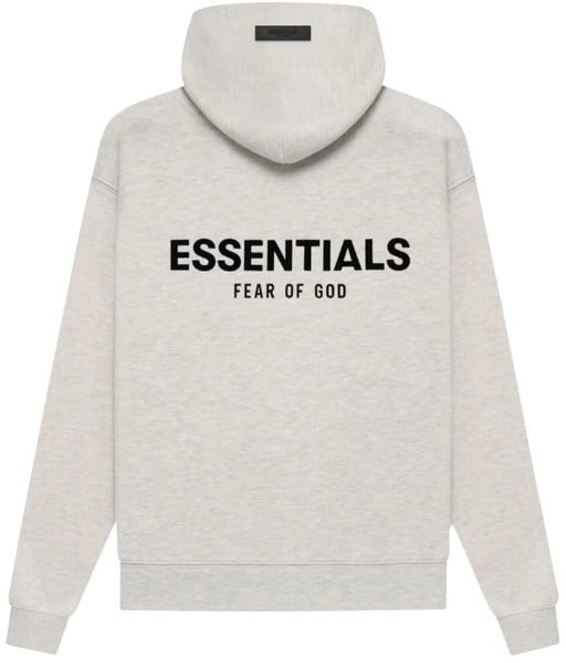 Fear of God Fear of God Essentials Hoodie Dark Oatmeal Lichtgrijs