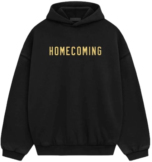 Fear of God Fear of God Essentials Homecoming Fleece Hoodie 'Zwart' Zwart