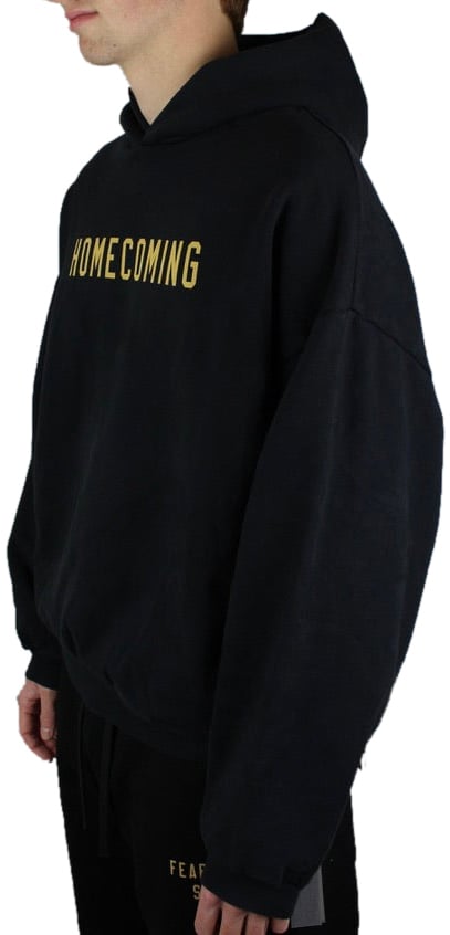 Fear of God Fear of God Essentials Homecoming Fleece Hoodie 'Zwart' Zwart