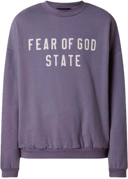 Fear of God Fear of God Essentials Heavy Fleece Crewneck 'Lavender' Divers