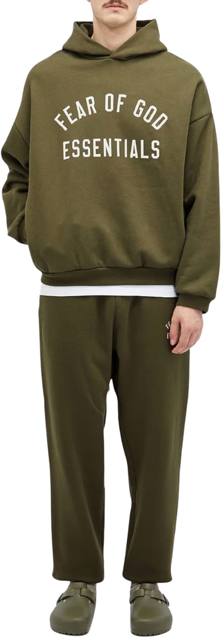 Fear of God Fear of God Essentials Fleece Hoodie Military Divers
