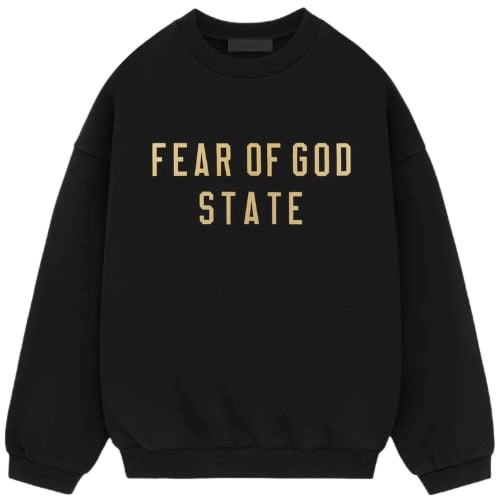 Fear of God Fear of God Essentials Heavy Fleece Crewneck 'Zwart' Zwart