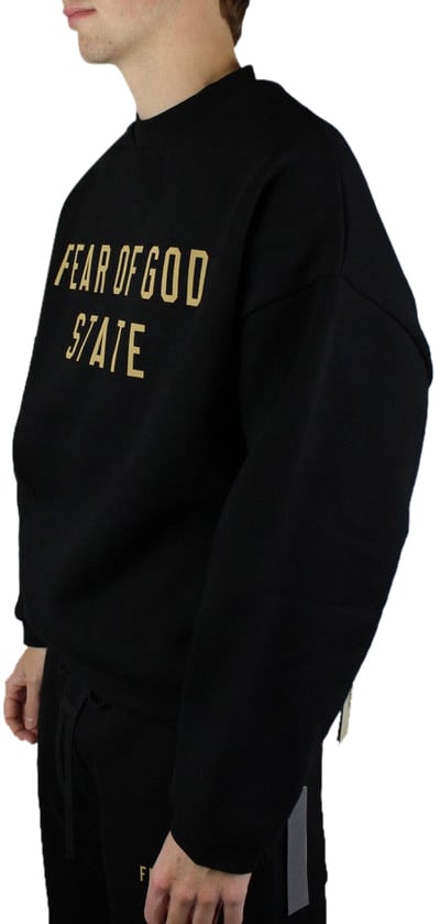 Fear of God Fear of God Essentials Heavy Fleece Crewneck 'Zwart' Zwart