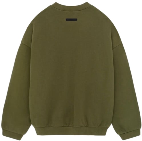 Fear of God Fear of God Essentials Fleece Crewneck 'Militair' Divers