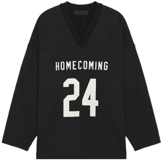 Fear of God Fear of God Essentials Heavy Fleece Hockey Jersey 'Zwart' Zwart