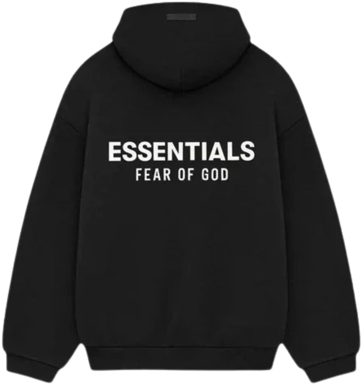 Fear of God Fear of God Essentials FW24 Black White Hoodie Divers
