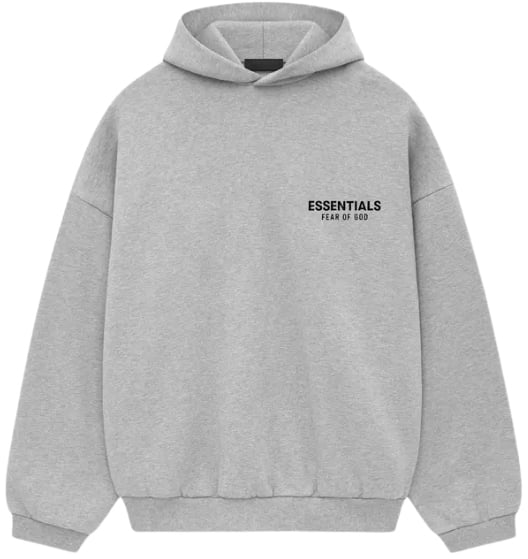 Fear of God Fear of God Essentials Hoodie Fleece Light Heather Gray Lichtgrijs