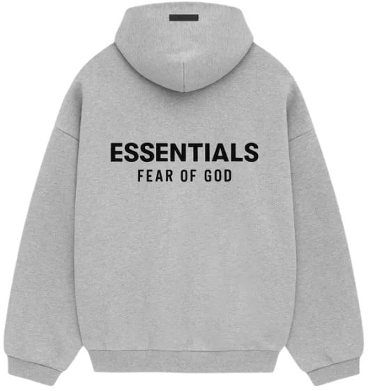 Fear of God Fear of God Essentials Hoodie Fleece Light Heather Gray Lichtgrijs