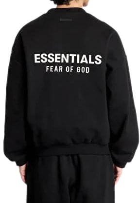 Fear of God Fear of God Essentials Fleece Crewneck II Black Divers