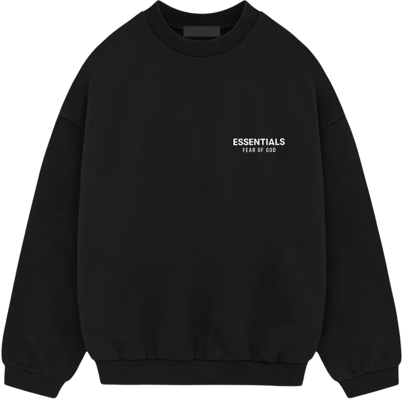 Fear of God Fear of God Essentials Fleece Crewneck II Black Divers