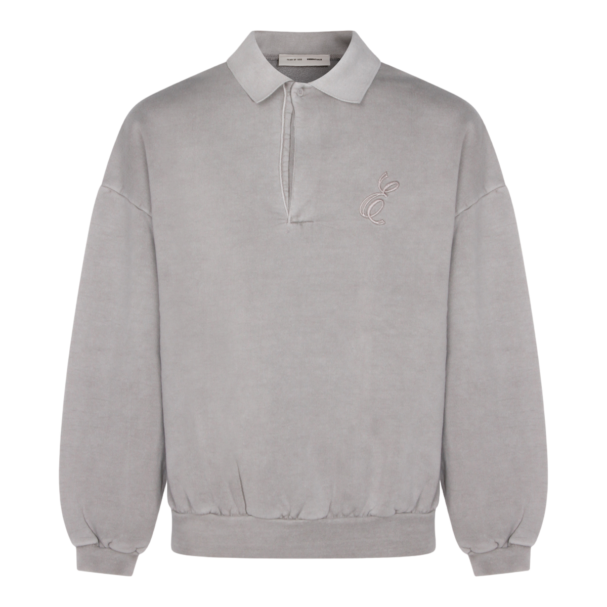 Fear of God Classic Knit Sweatshirt with Round Neckline Grijs