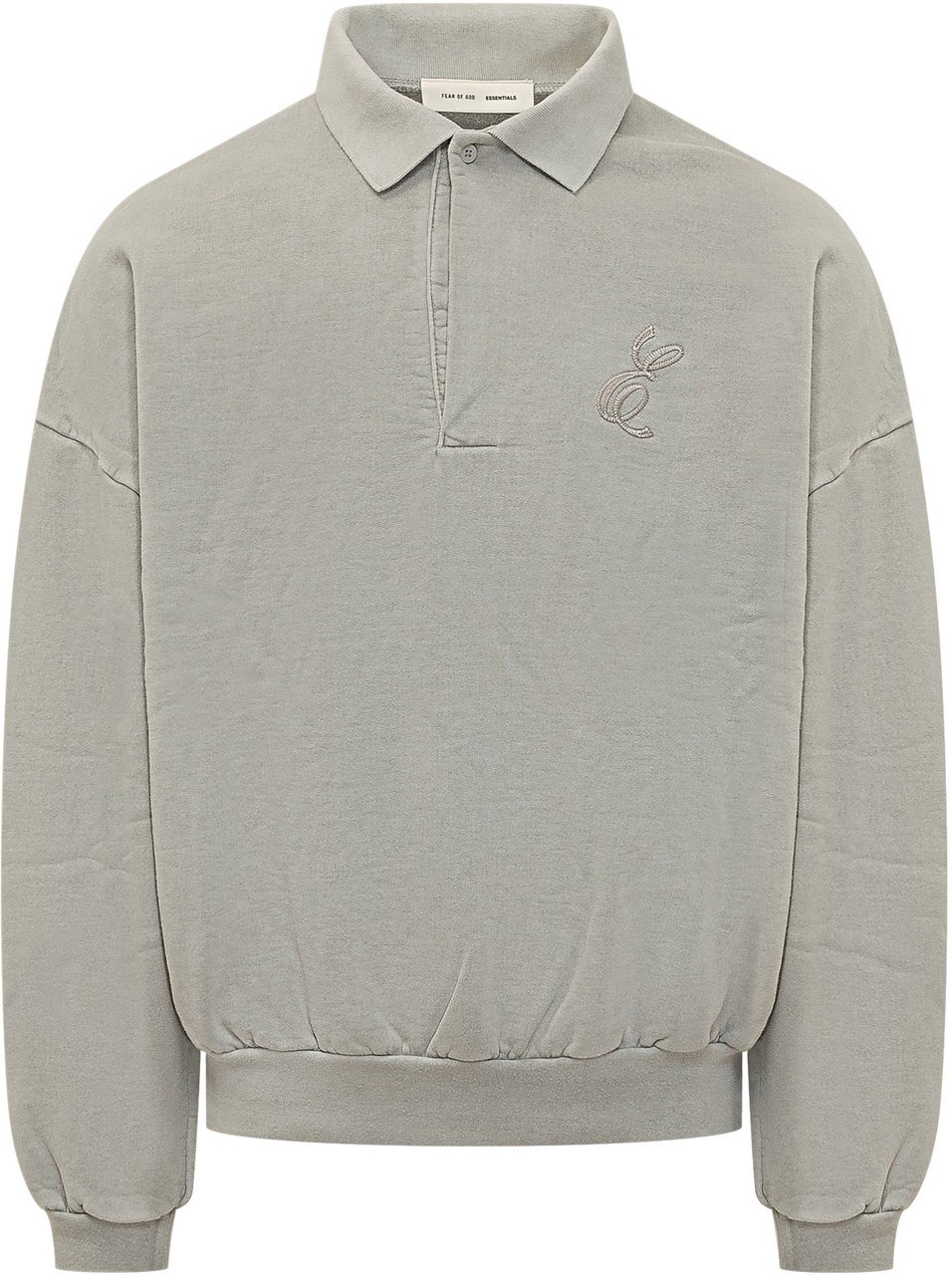 Fear of God Class Polo Sweatshirt Lichtgrijs
