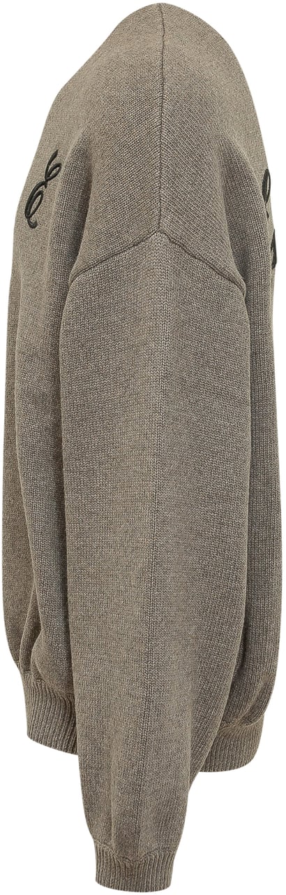 Fear of God Felpa waffle girocollo beige Taupe