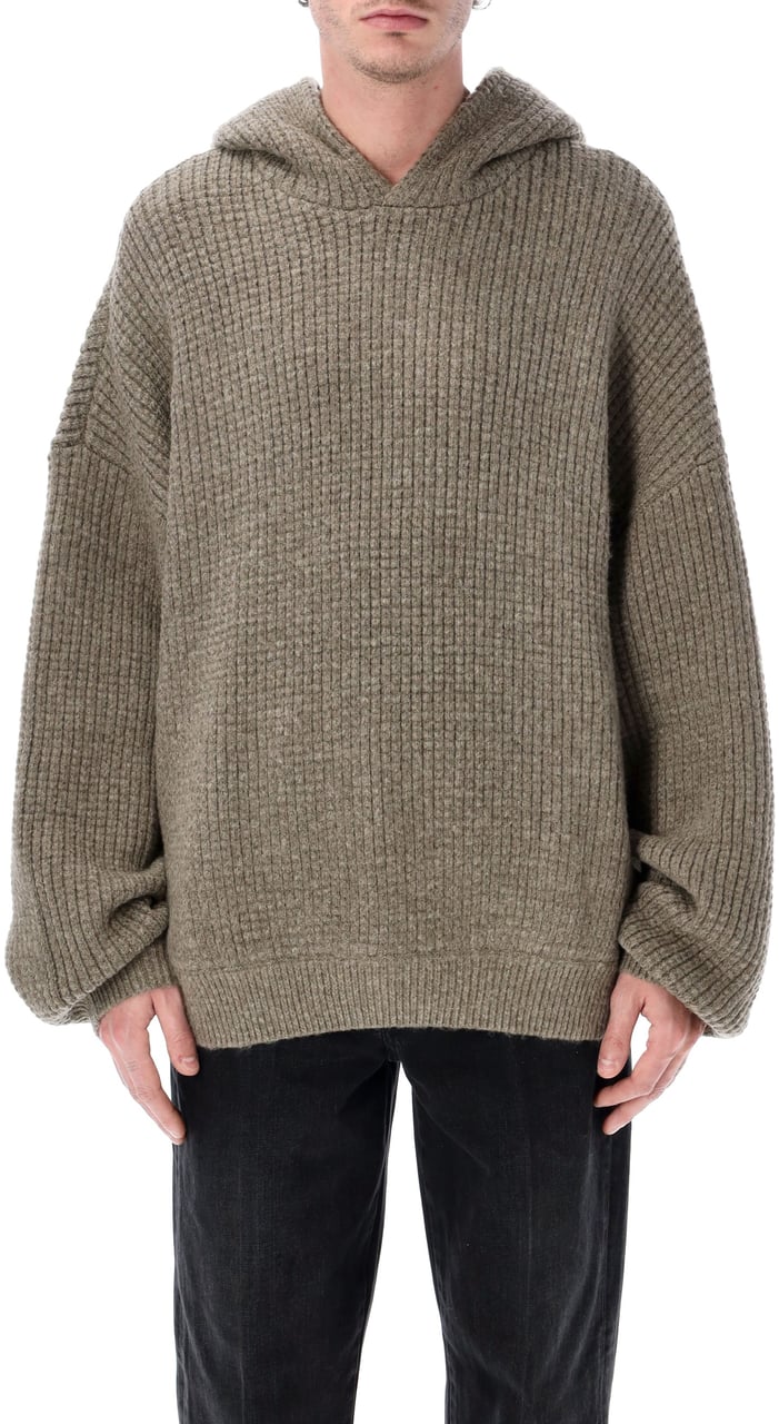 Fear of God Heavy Waffle 90'S Hoodie Homestead Heather Bruin