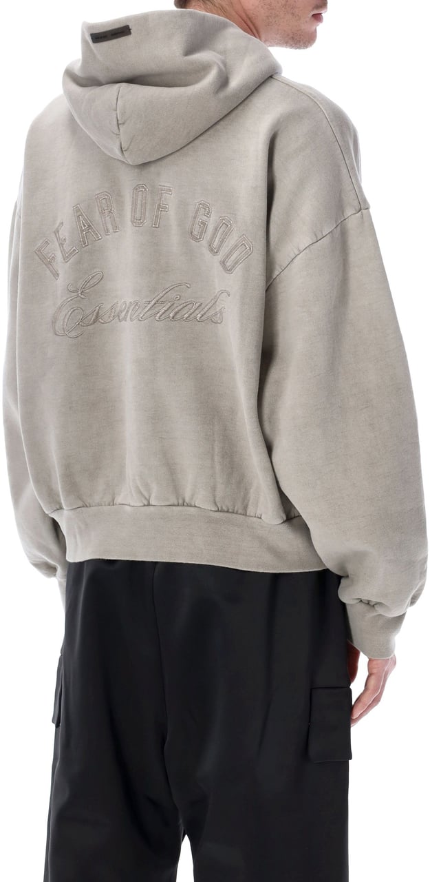 Fear of God Classic Full Zip Hoodie Smoke Grey Grijs