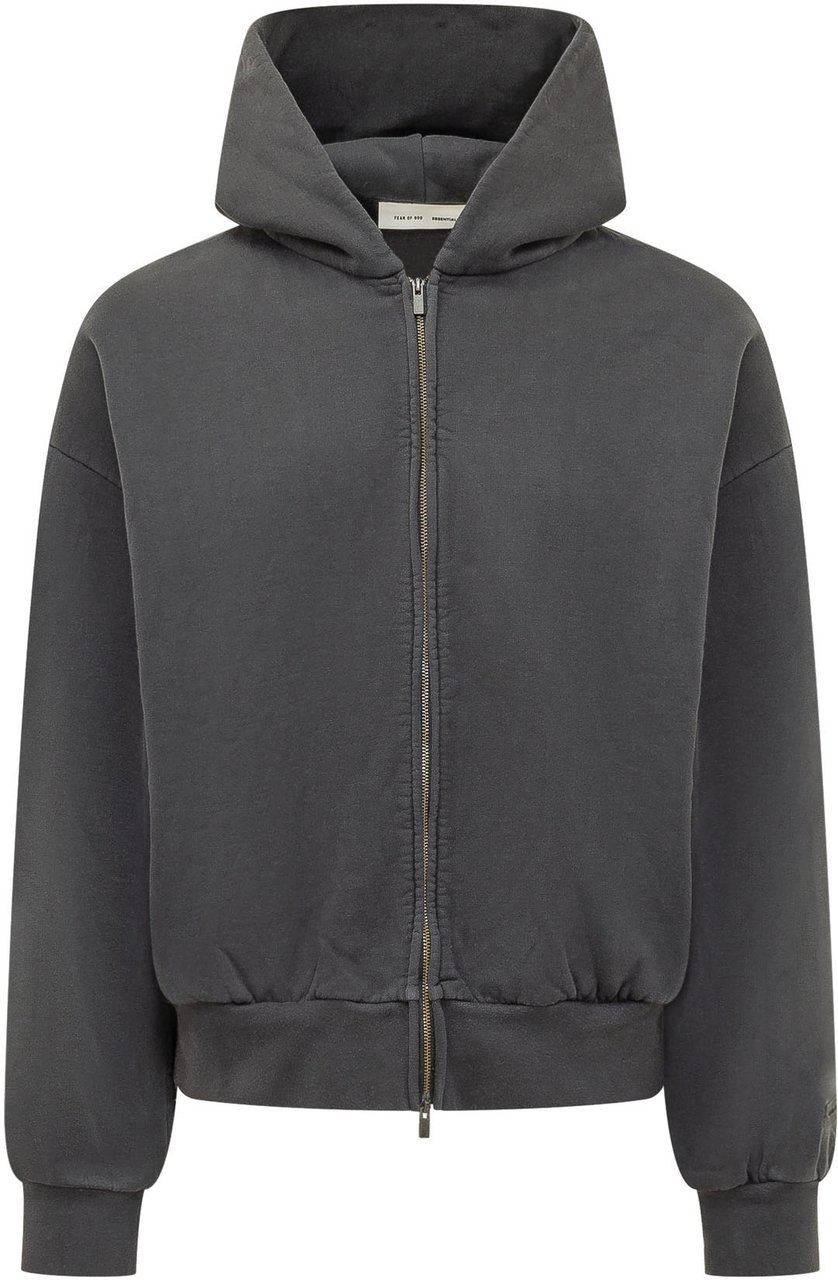 Fear of God Fear Of God Charcoal cotton sweatshirt Zwart