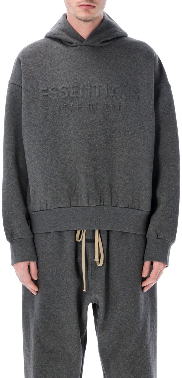 Fear of God Classic Hoodie Charcoal Heather Grijs