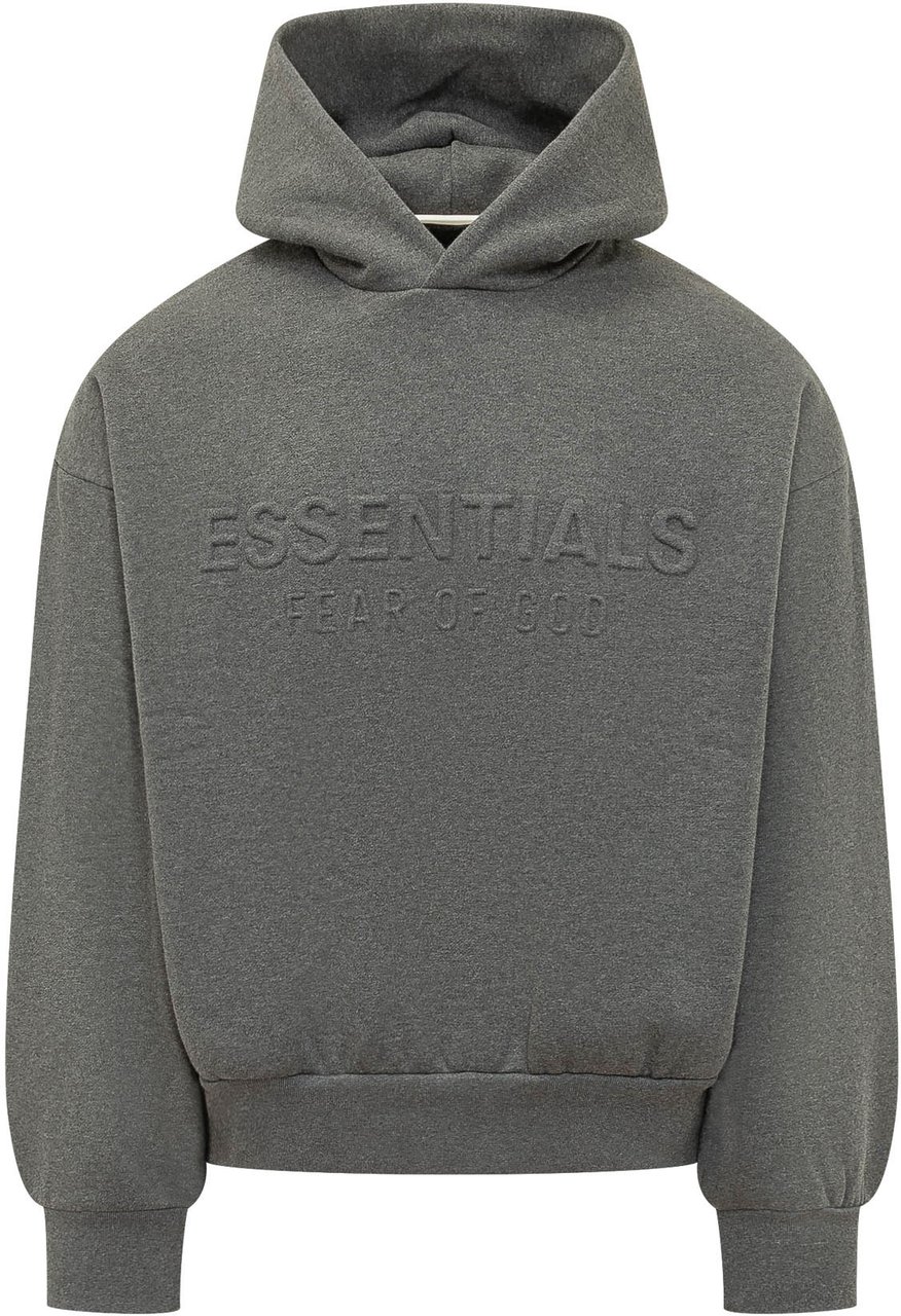 Fear of God Classic Hoodie Con Cappuccio Donkergrijs