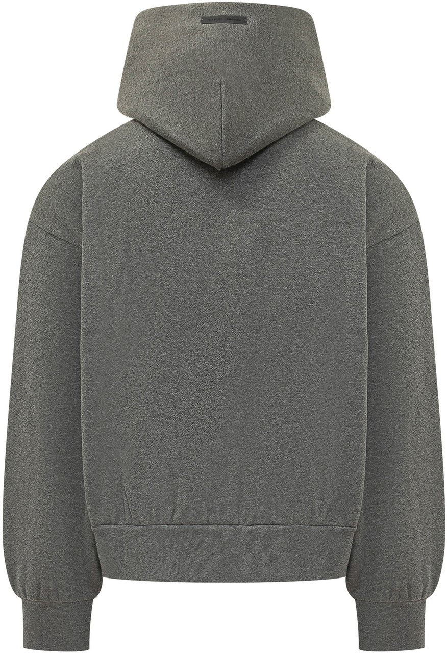 Fear of God Classic Hoodie Con Cappuccio Donkergrijs