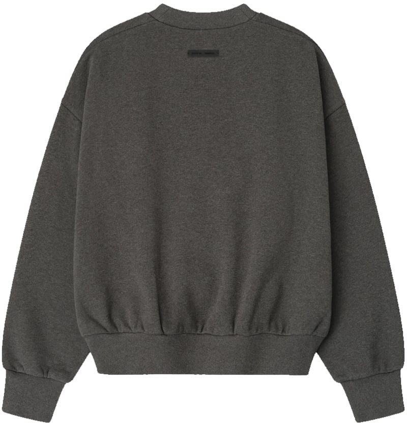 Fear of God Fear of God Essentials Embossed Classic Crewneck 'Charcoal Heather' Divers