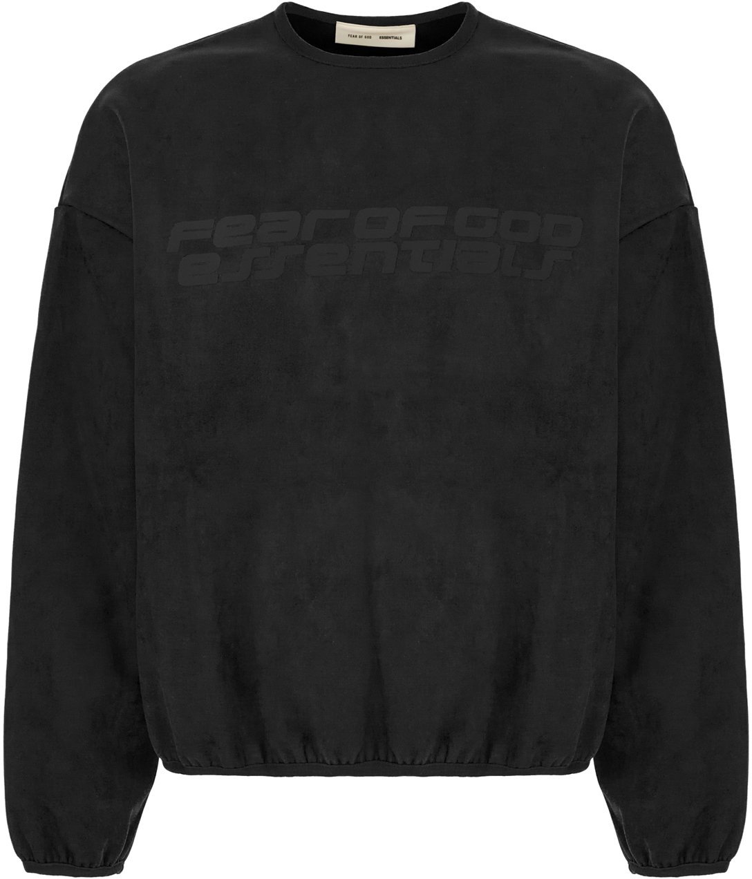 Fear of God Fear Of God Black stretch polyester sweatshirt Zwart