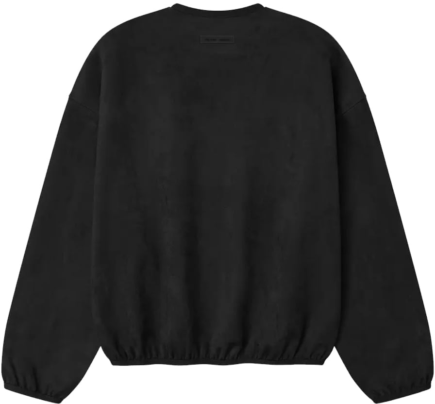 Fear of God Fear of God Essentials Modern Crewneck Sweatshirt 'Vintage Black' Zwart