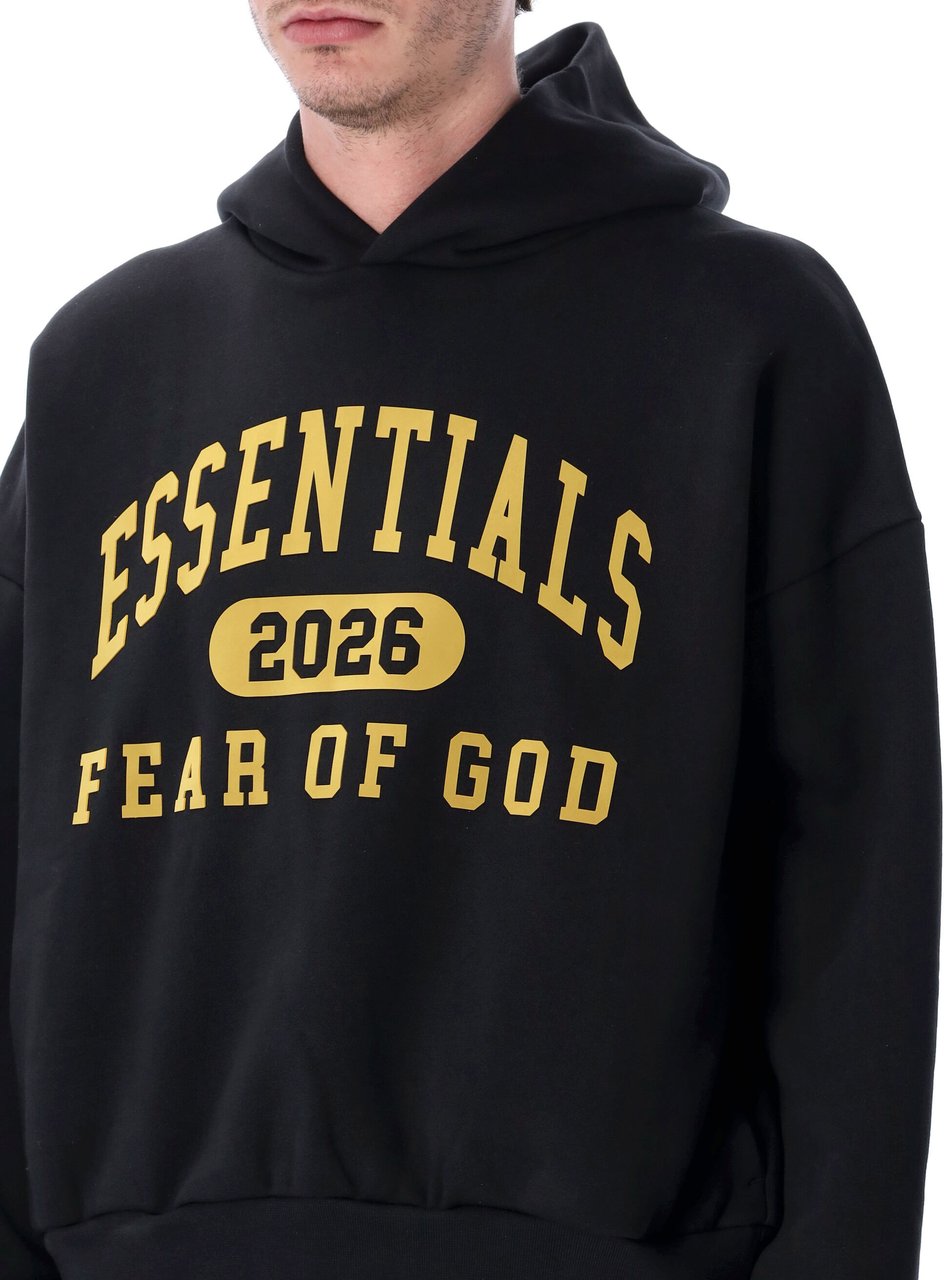 Fear of God Classic Hoodie Vintage Black Zwart