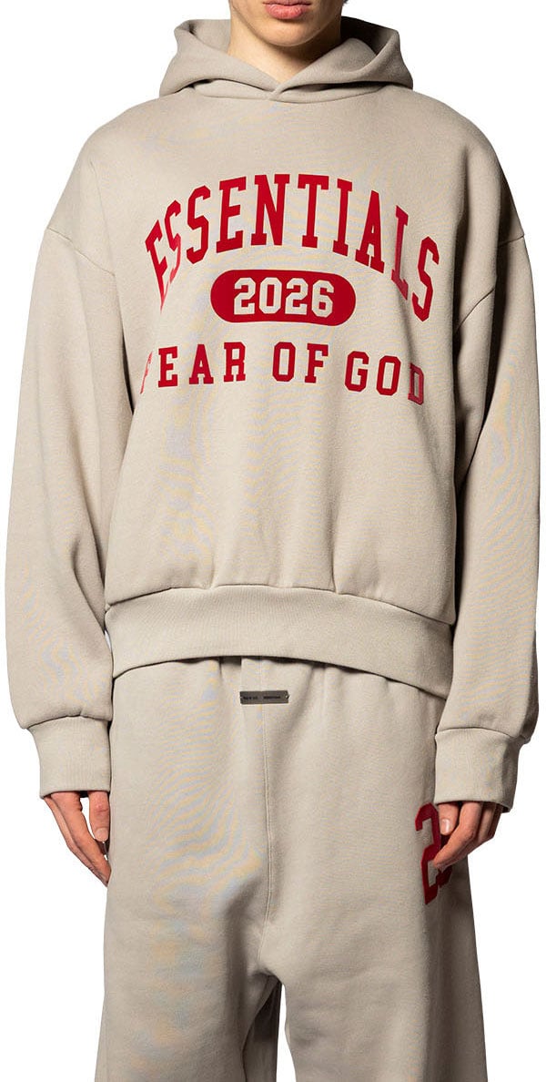 Fear of God CLASSIC HOODIE SMOKE GREY Grijs
