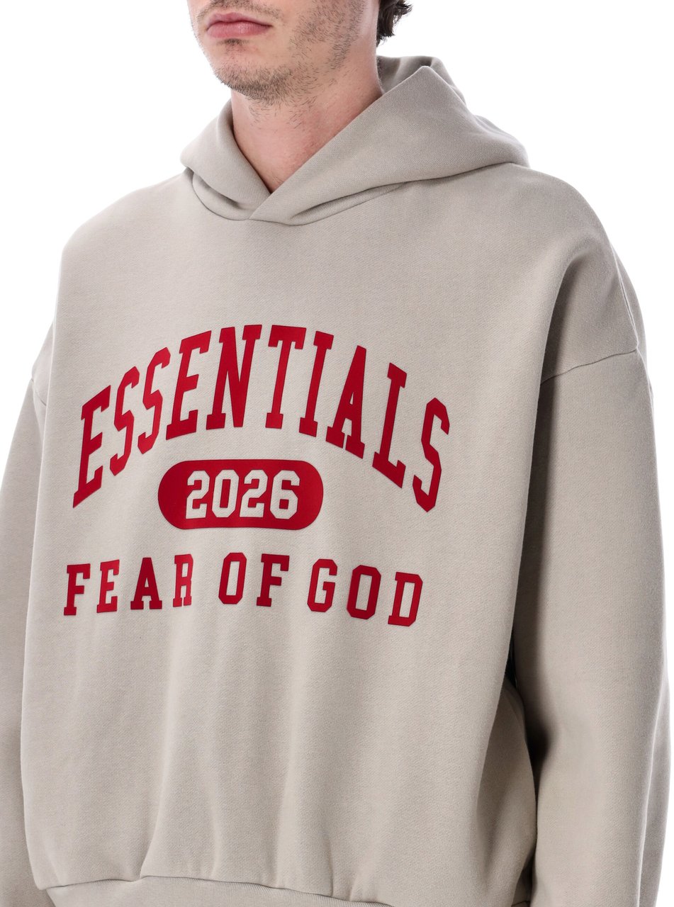 Fear of God Fear of God Essentials Classic hoodie smoke grey Grijs