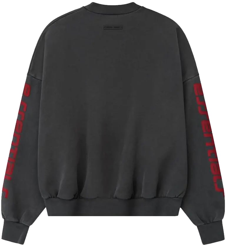 Fear of God Fear of God Essentials Chicago Heavy Fleece Cropped Sweatshirt 'Iron Grey' Grijs