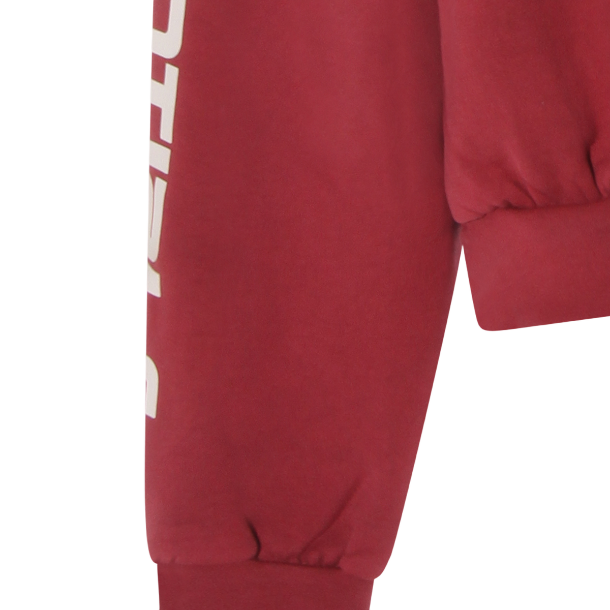 Fear of God Comfort-Fit Classic Knit Hoodies with Round Neckline Maroon