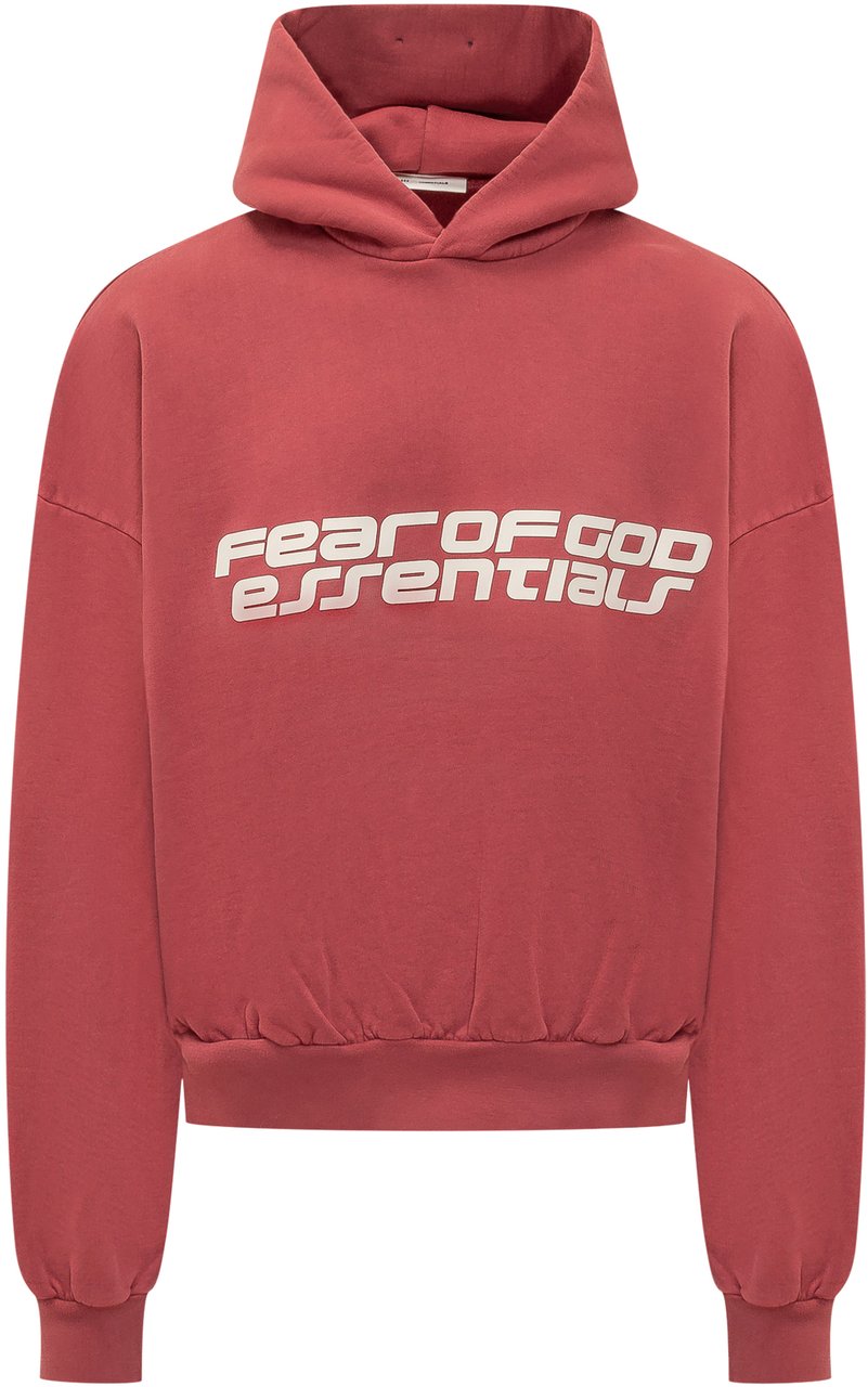 Fear of God Relaxed Hoodie Rood