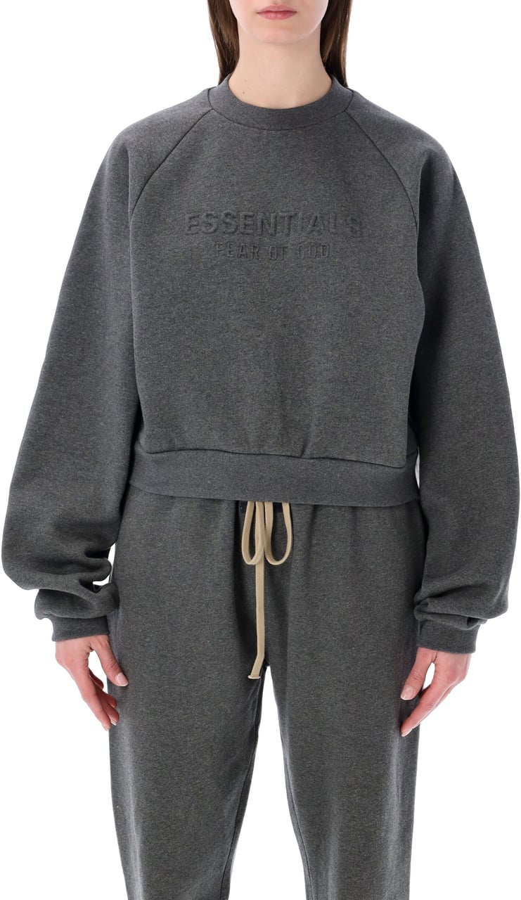 Fear of God Essentials Fear of God grey 90’s raglan crewneck Grijs