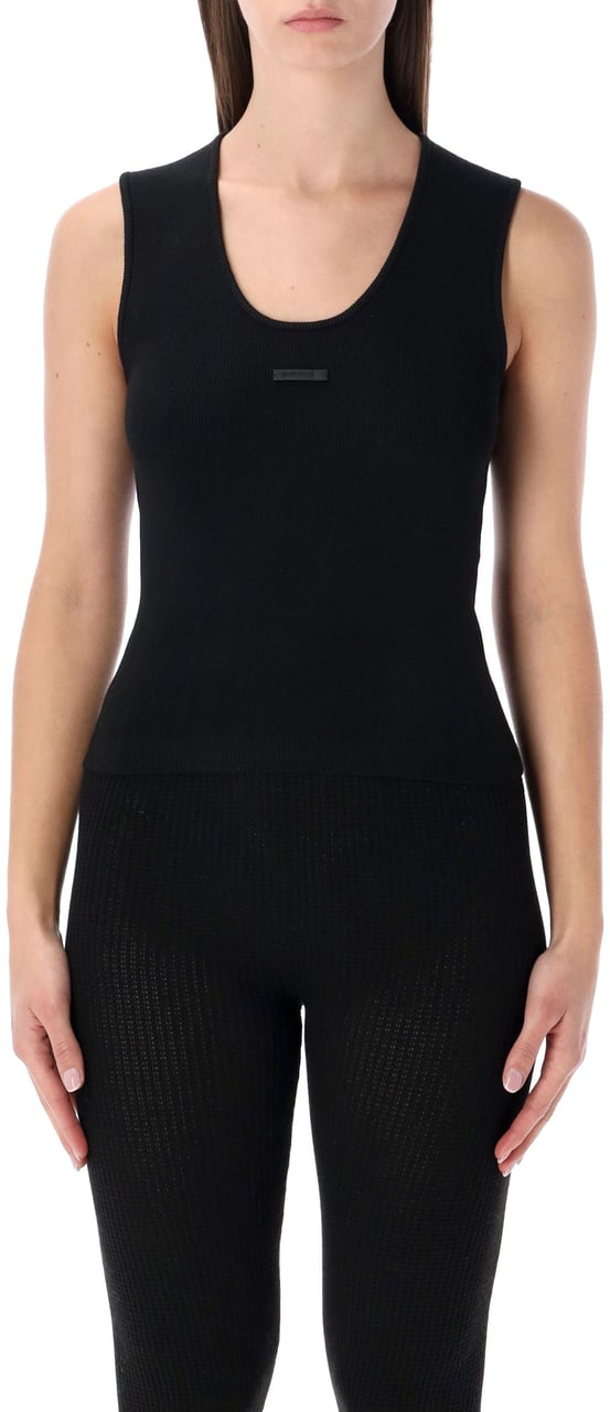 Fear of God Essentials Fear of God rib tank Zwart