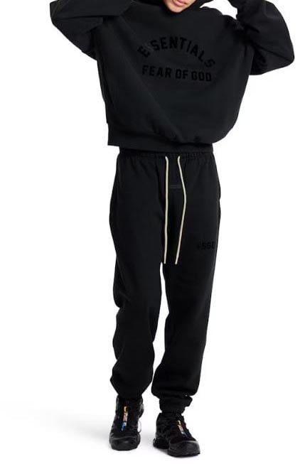 Fear of God Hoodie Fear of God Essentials Black Zwart