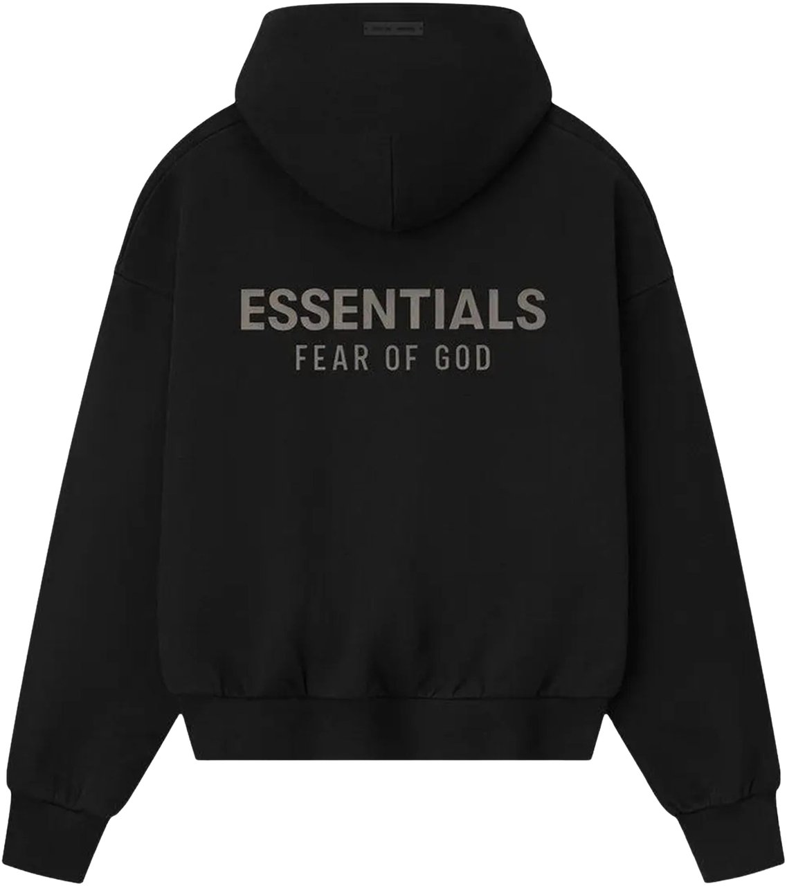 Fear of God Fear of God Essentials Classic Fleece Hoodie Jet Black Divers