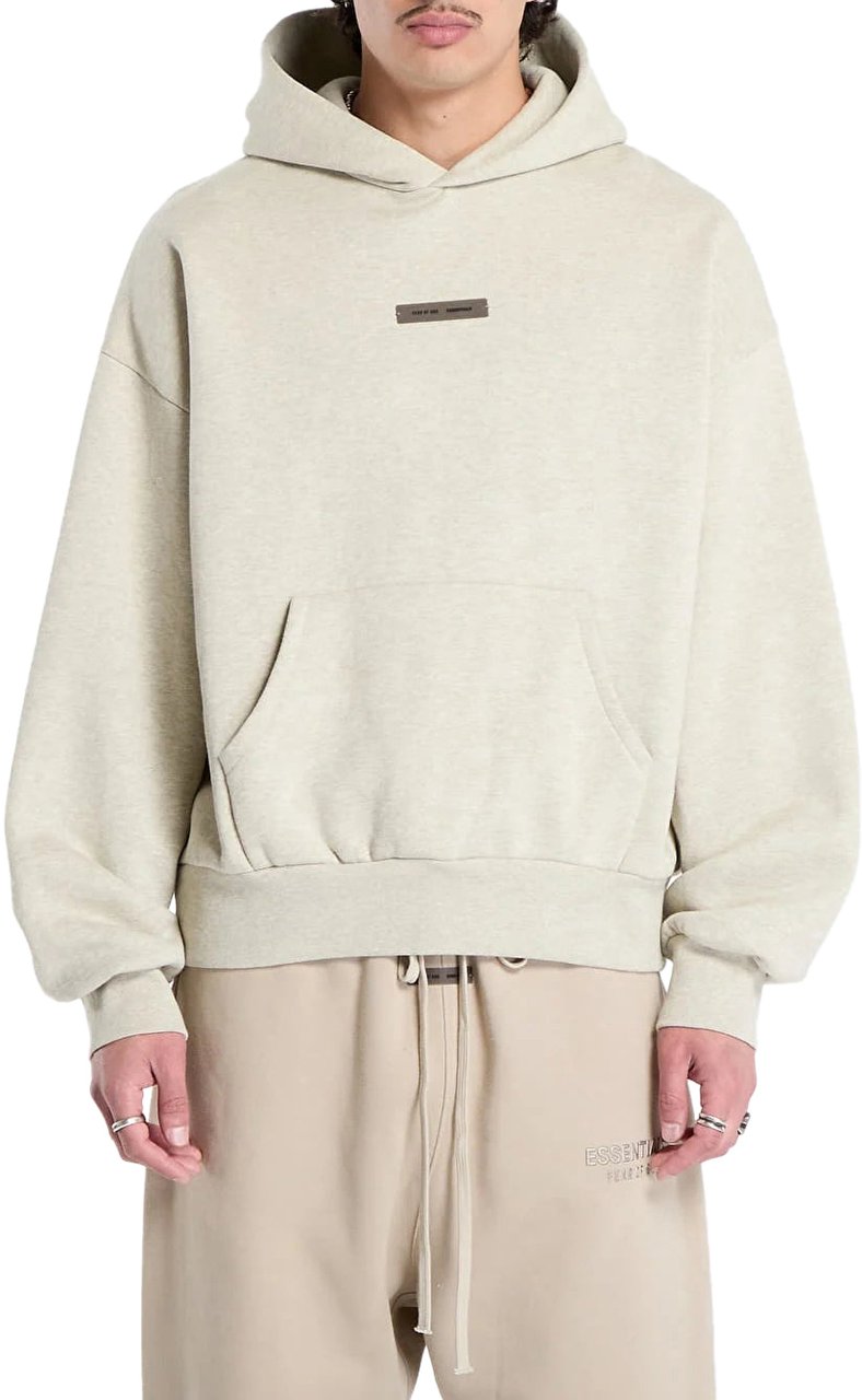 Fear of God Fear of God Essentials Classic Hoodie Heather Stone Divers