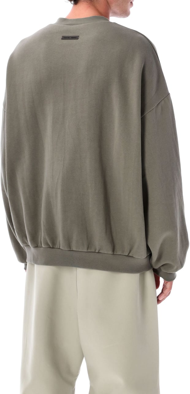 Fear of God 90’S Fit Fleece Crewneck Moss Groen