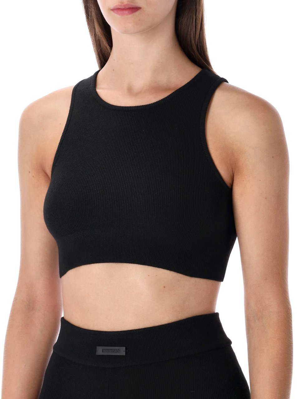 Fear of God Sport Rib Sport Tank Jet Black Zwart
