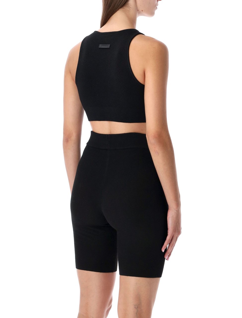 Fear of God Sport Rib Sport Tank Jet Black Zwart