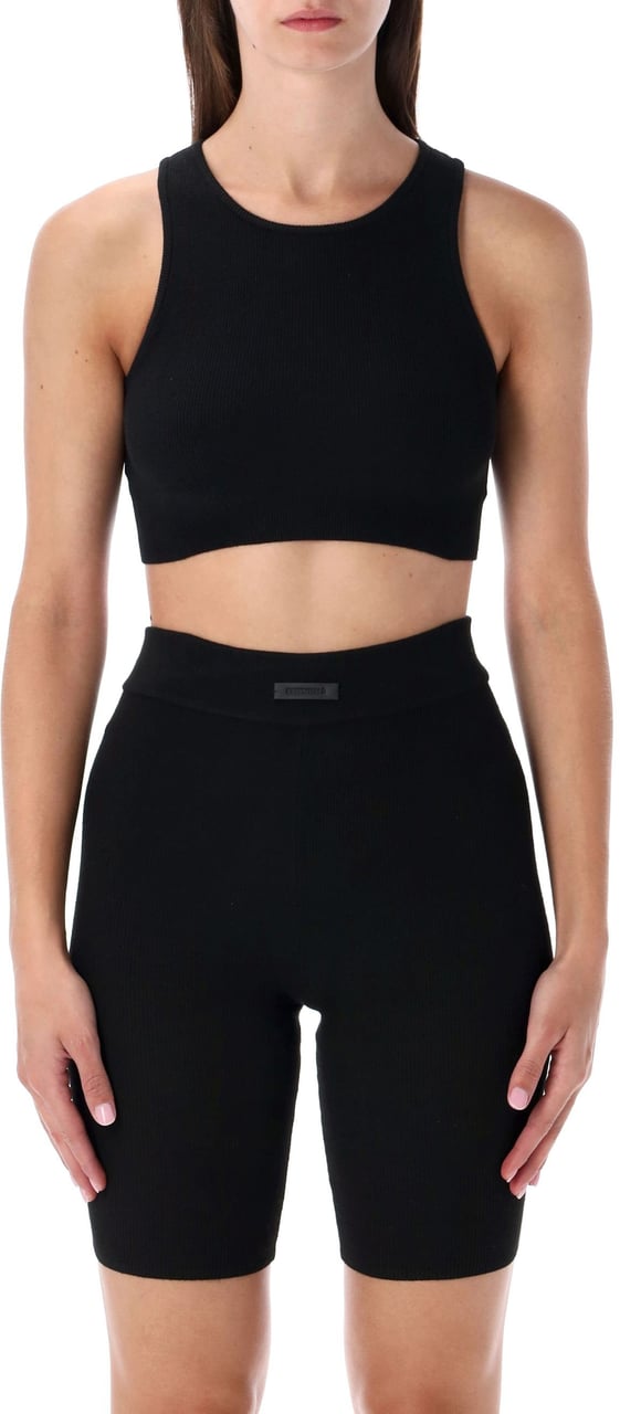 Fear of God Sport Rib Sport Tank Jet Black Zwart