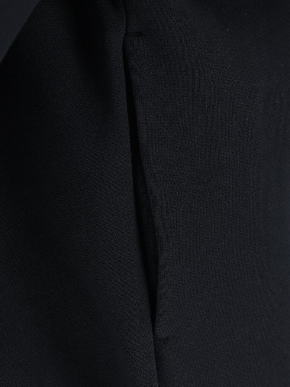 Fear of God Black Relaxed Fit Tonal Logo Sweater Zwart