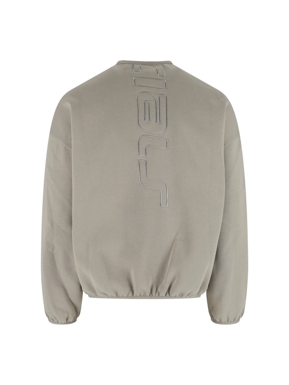 Fear of God Grey Relaxed Embossed Vertical Logo Sweatshirt Neutraal