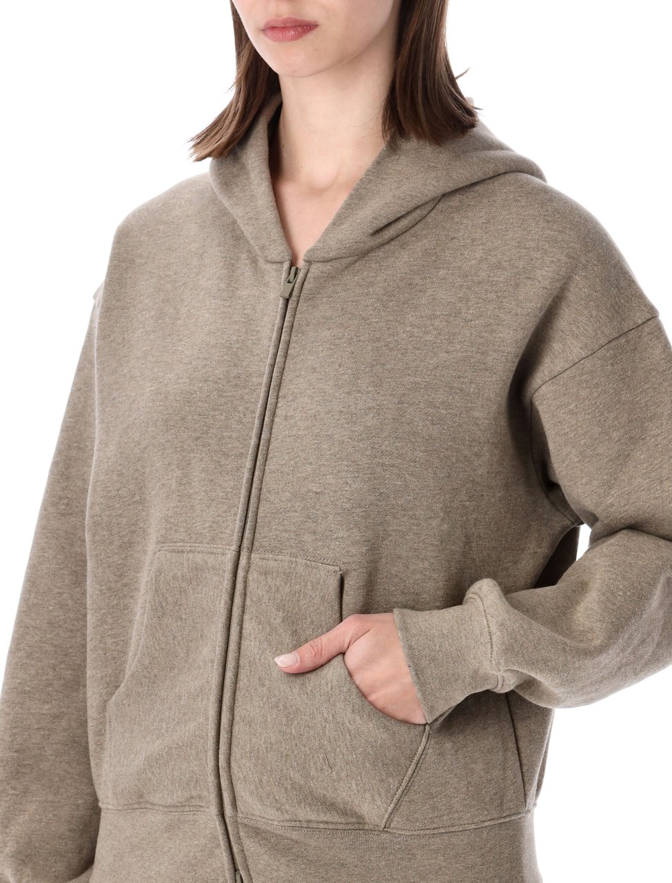 Fear of God Classic Full Zip Homestead Heater Taupe