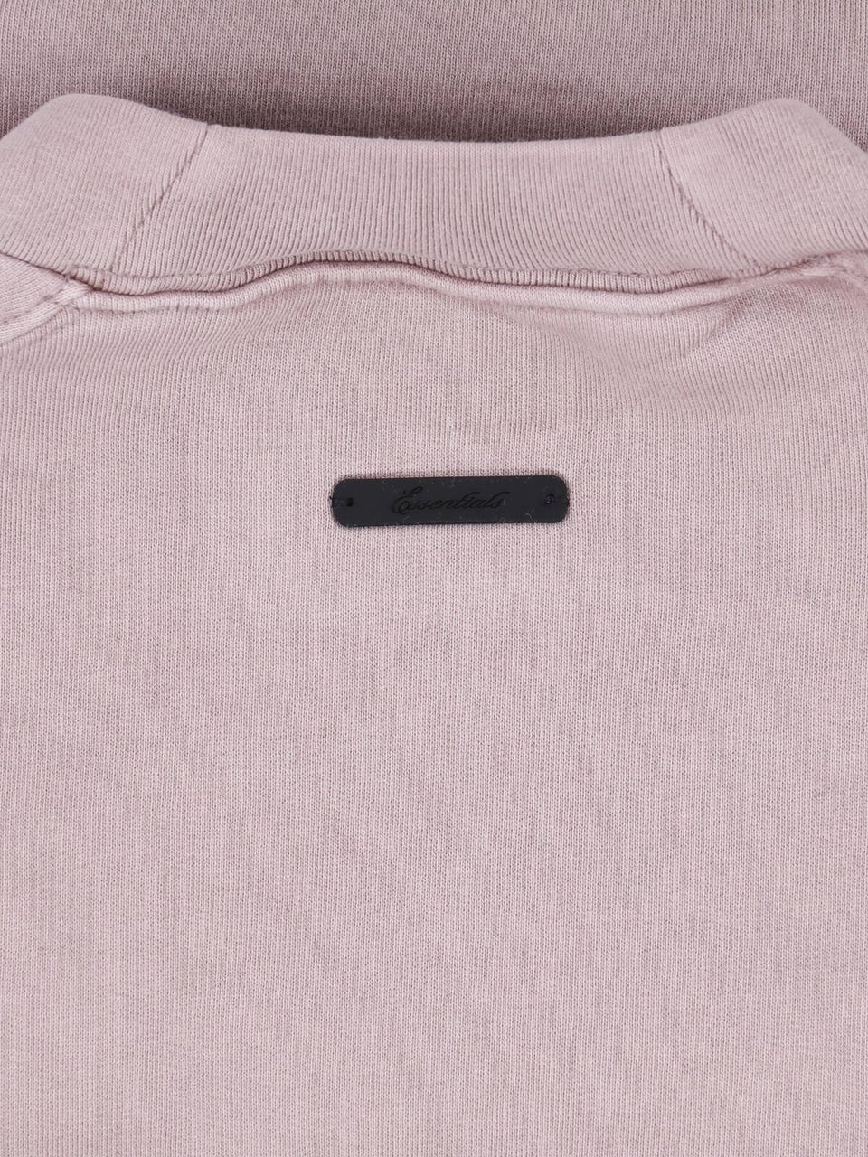 Fear of God Purple Cropped Relaxed Arched Logo Sweatshirt Paars