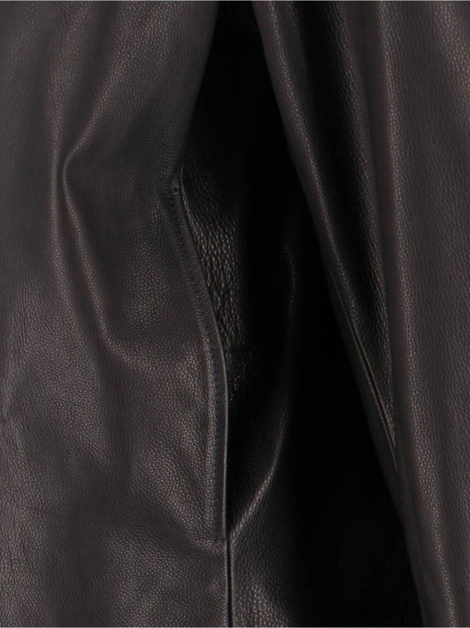 Fear of God Calfskin Jacket – Black Zwart