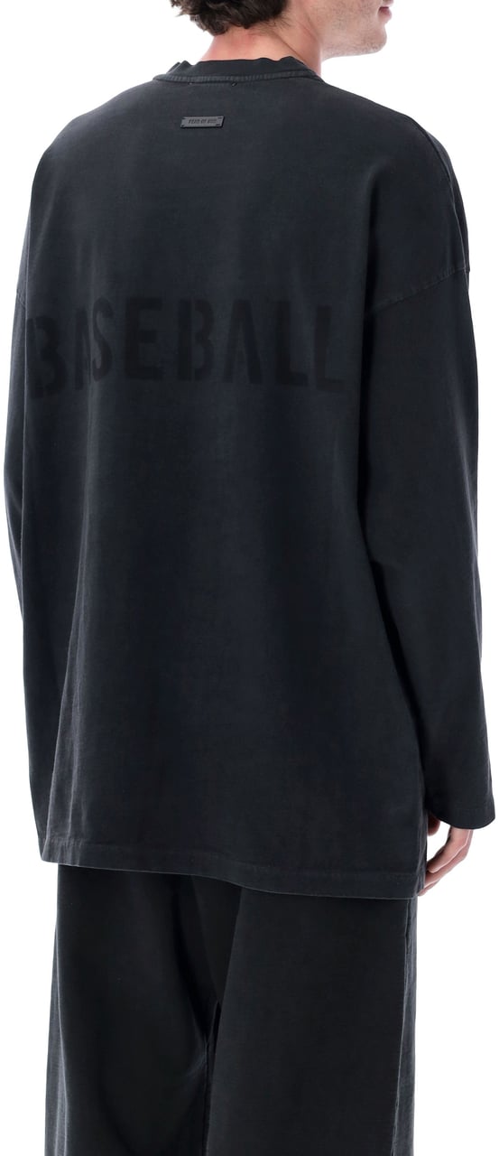 Fear of God Tshirt 9 Baseball Ls Tee Nero Zwart