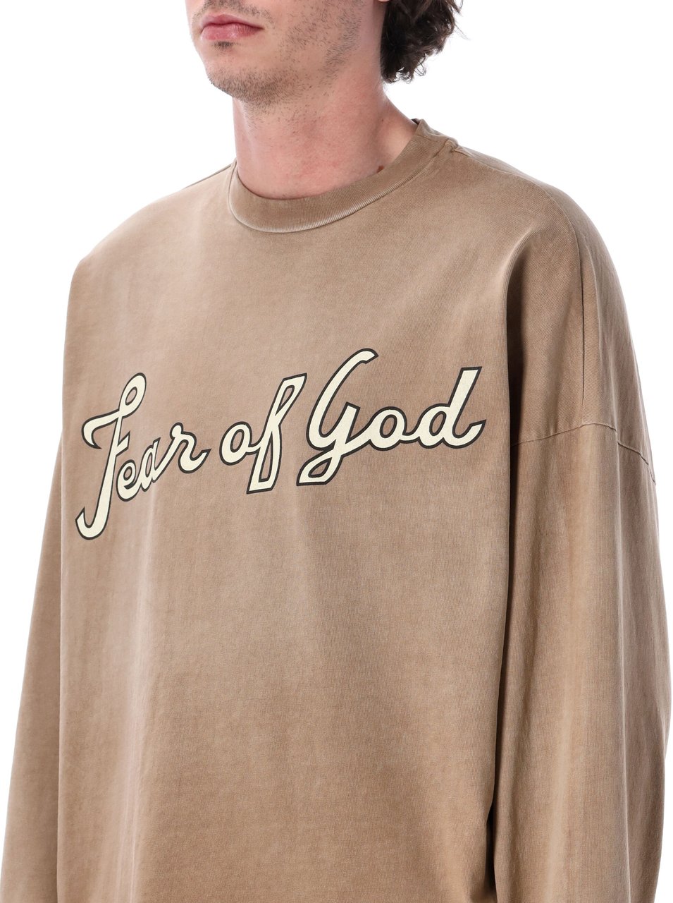 Fear of God Tshirt Ls Fg9 Dune Pearl Beige