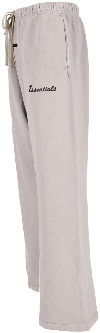 Fear of God Beige Relaxed Wide-Leg Logo Trousers Neutraal