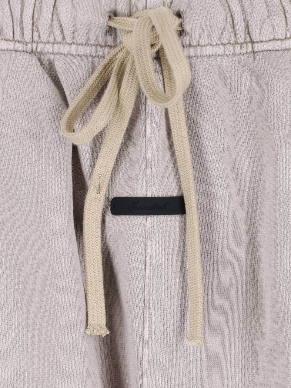 Fear of God Beige Relaxed Wide-Leg Logo Trousers Neutraal